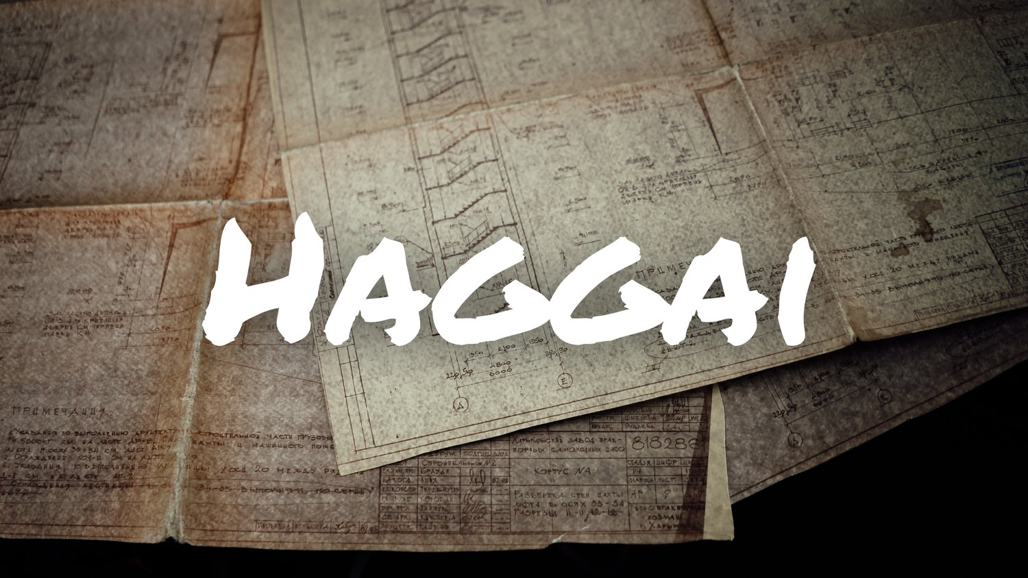 Haggai – Stop Look Listen